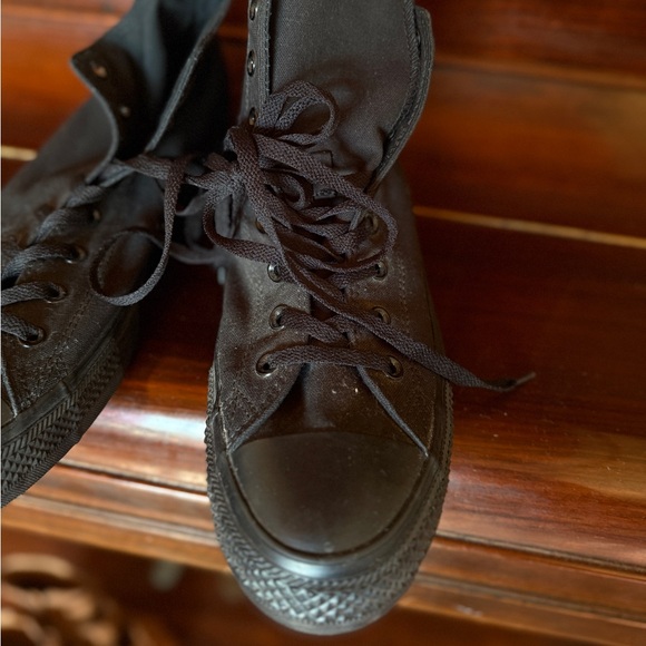 Men’s size 13 Converse Chuck Taylor All Star black classic high top sneakers - Picture 5 of 11